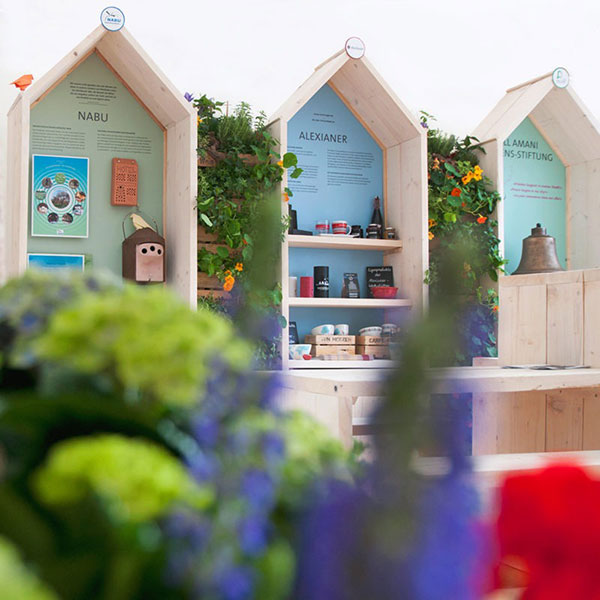 Kapuziner Klostergarten M&uuml;nster &mdash; Messestand, DE