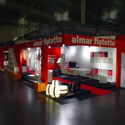 Messestand Flötotto IMM