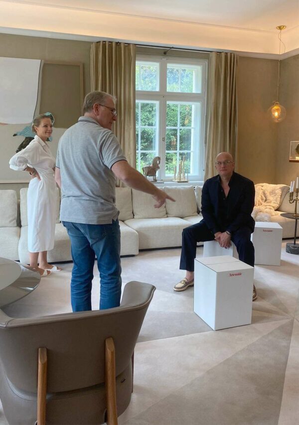 In Szene gesetzt &mdash; Artemide Workshop in der Villa The Flat