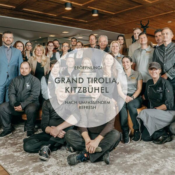 Neues Look-and-Feel im Grand Tirolia Kitzb&uuml;hel