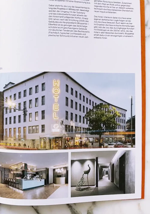 Architekturpreis BDA 2023 &mdash; Postboutique Hotel Wuppertal
